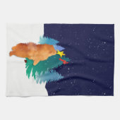 LE CÉLESTIEL - CHOW - Serviette de cuisine (Horizontal)