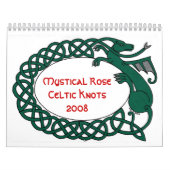 Le Celtic mystique de rose noue le calendrier 2008 (Protection)
