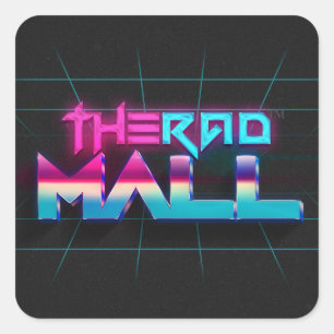 Le centre commercial Rad "Wave 5" Stickers (petit)