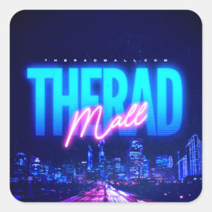 Le centre commercial Rad "Wave 6" Mini Stickers (2