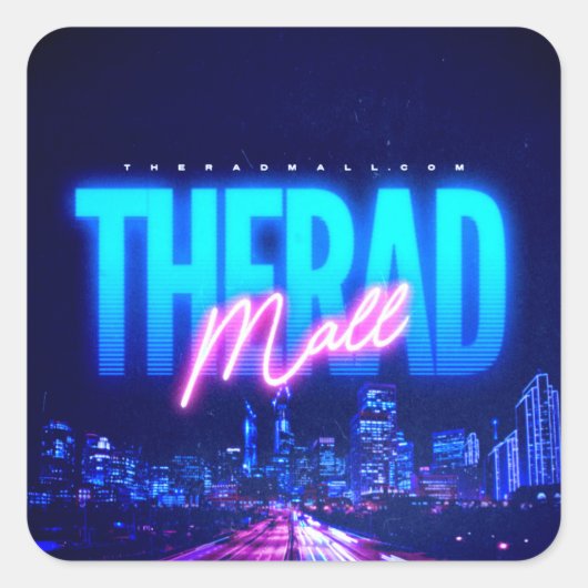 Le centre commercial Rad "Wave 6" Mini Stickers (2 (Devant)