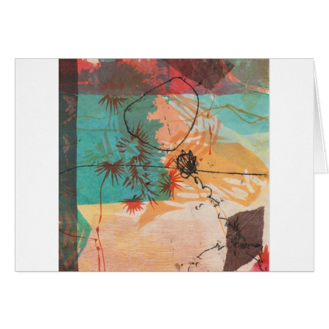 Le cercle abstrait forme Printmaking (Devant horizontal)