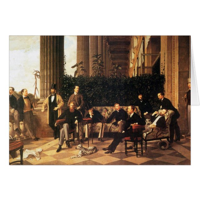 Le cercle de la rue Royale par James Tissot (Devant horizontal)