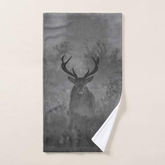 Le Cerf Dans La Mist (Serviette à main)