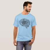 Le cerveau embraye le T-shirt (Devant entier)
