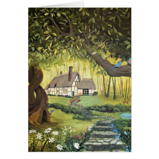 Le chalet dans les bois (Devant)
