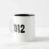 Le Champagne du Nouvel An Et Le Feu Fonctionne Mug (Devant gauche)