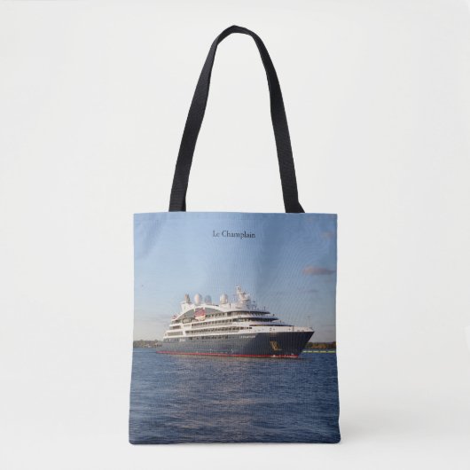 Le Champlain dans tout le sac fourre-tout (Devant)