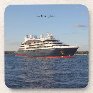Le Champlain ensemble de 6 dessous de verre en pla