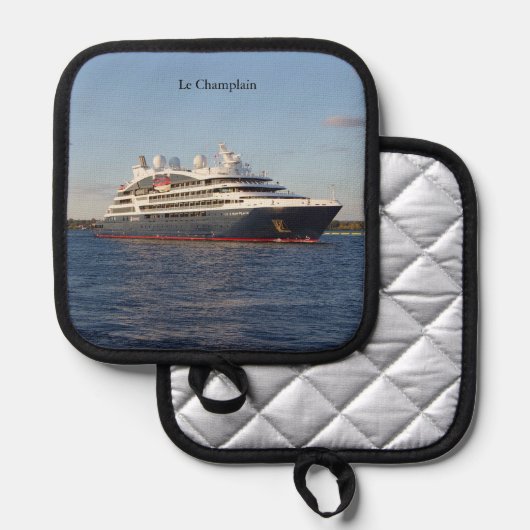 Le Champlain pothouder Pannenlap (Voorkant / Achterkant)