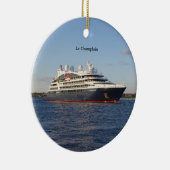 Le ChamPlain sierent Keramisch Ornament (Rechts)