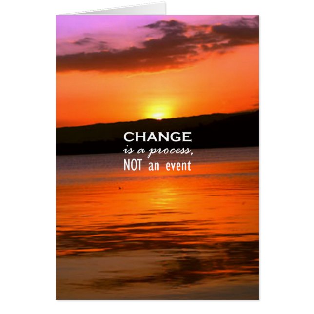 Le Changement Est Un Processus (Devant)