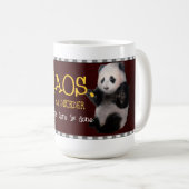 Le chaos, mon travail ici est tasse faite (Devant droit)