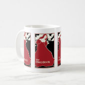 Le Chap-Book ~ Mug Café Dame Rouge (Devant gauche)