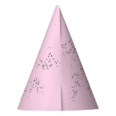 Le chapeau de fête de mariée rose / Bachellorette (Dos)