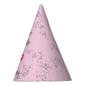 Le chapeau de fête de mariée rose / Bachellorette (Droite)