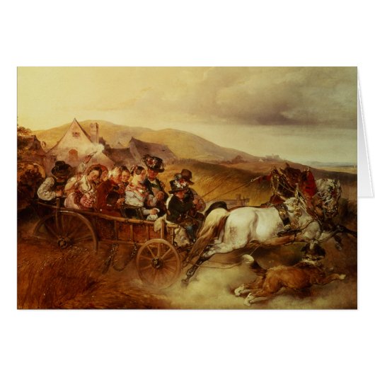 Le chariot de mariage (Devant horizontal)