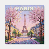 Le Charme de Paris : Captivé par un Aimant (Devant)