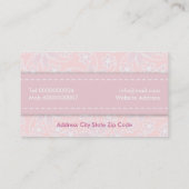 Le charme des Cartes de visite (Dos)