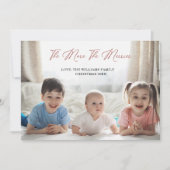 Le Charme Plus Le Merrier Baby Faire-part (Devant)