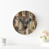 Le Chasseur Rustique Grande Horloge (Maison)