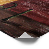 "Le Chat" 16 x 20 afdrukken Poster (Hoek)