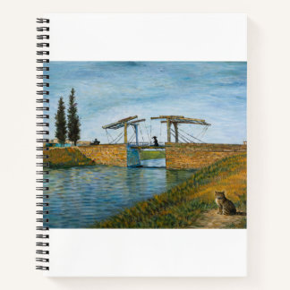 Le Chat au Pont de Langlois Cahier à spirale