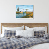 Le Chat au Pont de Langlois Impression sur Toile (Insitu(Chambre))