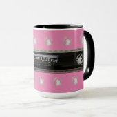 Le Chat d'Argent Power Cat Mug | Chic Parisien (Devant droit)