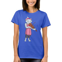 Le chat et le Fiddle, My Gril - T-Shirt féminin