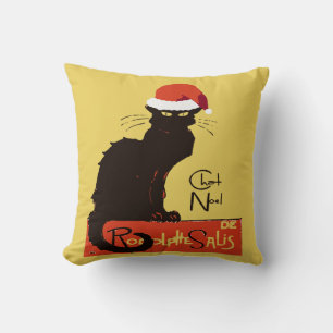 Le Chat Noel Kerstparodie Versleten Uitknip Kussen
