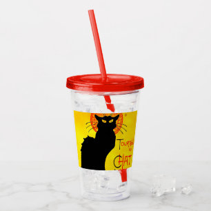 Le Chat Noir  Acryl Drinkbeker