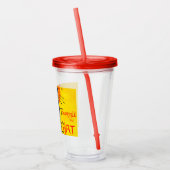 Le Chat Noir Acryl Drinkbeker (Links)