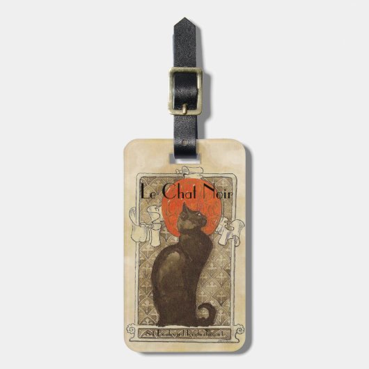 Le Chat Noir Bagagelabel (Voorkant verticaal)