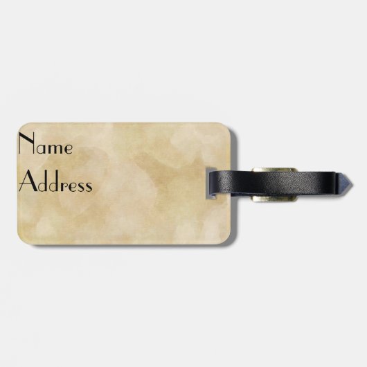 Le Chat Noir Bagagelabel (Achterkant horizontaal)