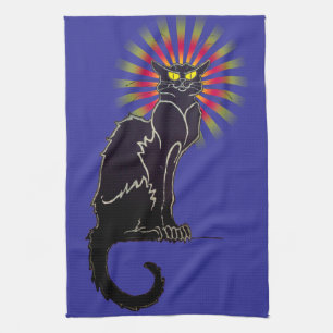 Le Chat Noir Black Cat Kitchen Towel Theedoek