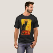  Le Chat Noir Black Cat Paris T-shirt (Voorkant volledig)