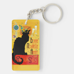 Le Chat Noir - Bonne Nouvelle Année Sleutelhanger