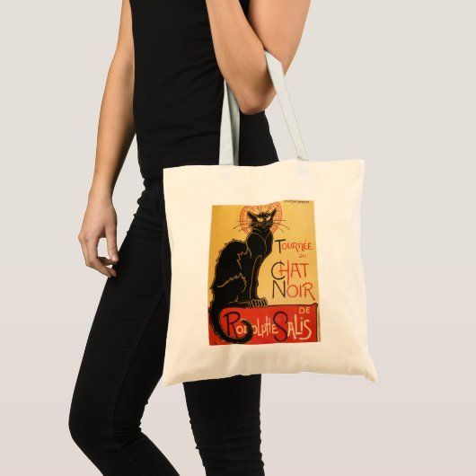 Le Chat Noir Canvas tas (Voorkant (product))