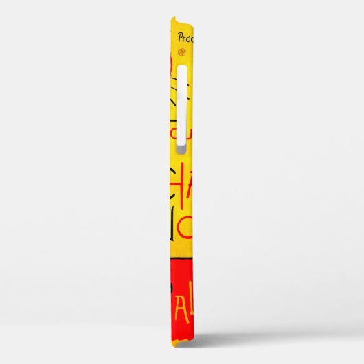 Le Chat Noir Case-Mate iPhone Case (Achterkant / Links)