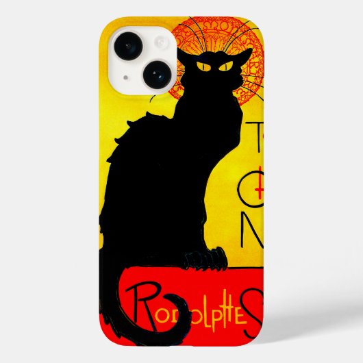 Le Chat Noir Case-Mate iPhone Case (Achterkant)
