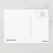 Le Chat Noir Clover St. Patrick's Day Briefkaart (Achterkant)