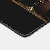 Le chat noir de la bibliothèque Arcanum Desk Mat (Coin)