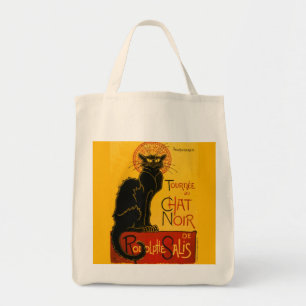 Le Chat Noir de zwarte kat Tote Bag