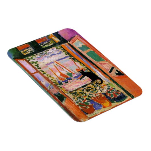 Le Chat Noir en The Open Window van Matisse Magneet (Rechterzijde)