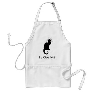 Le Chat Noir France Apron Standaard Schort