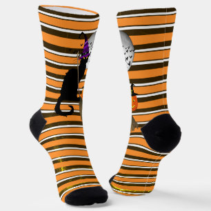 Le Chat Noir Halloween Heks Sokken