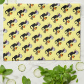 Le Chat Noir Halloween Witch Theedoek (Gevouwen)