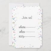 Le Chat Noir - Happy Birthday Greetings Kaart (Achterkant)