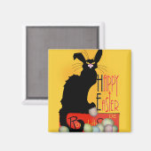 Le Chat Noir - Happy Easter Magneet (Voorkant / Achterkant)